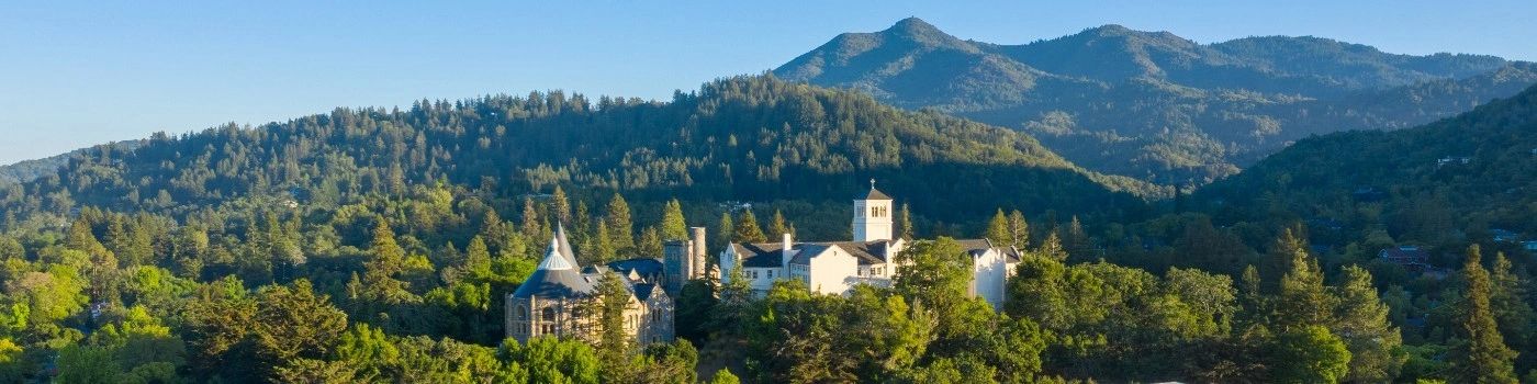 San Anselmo and Mount Tamalpais in Marin County, home of the Carpets of the Inner Circle gallery