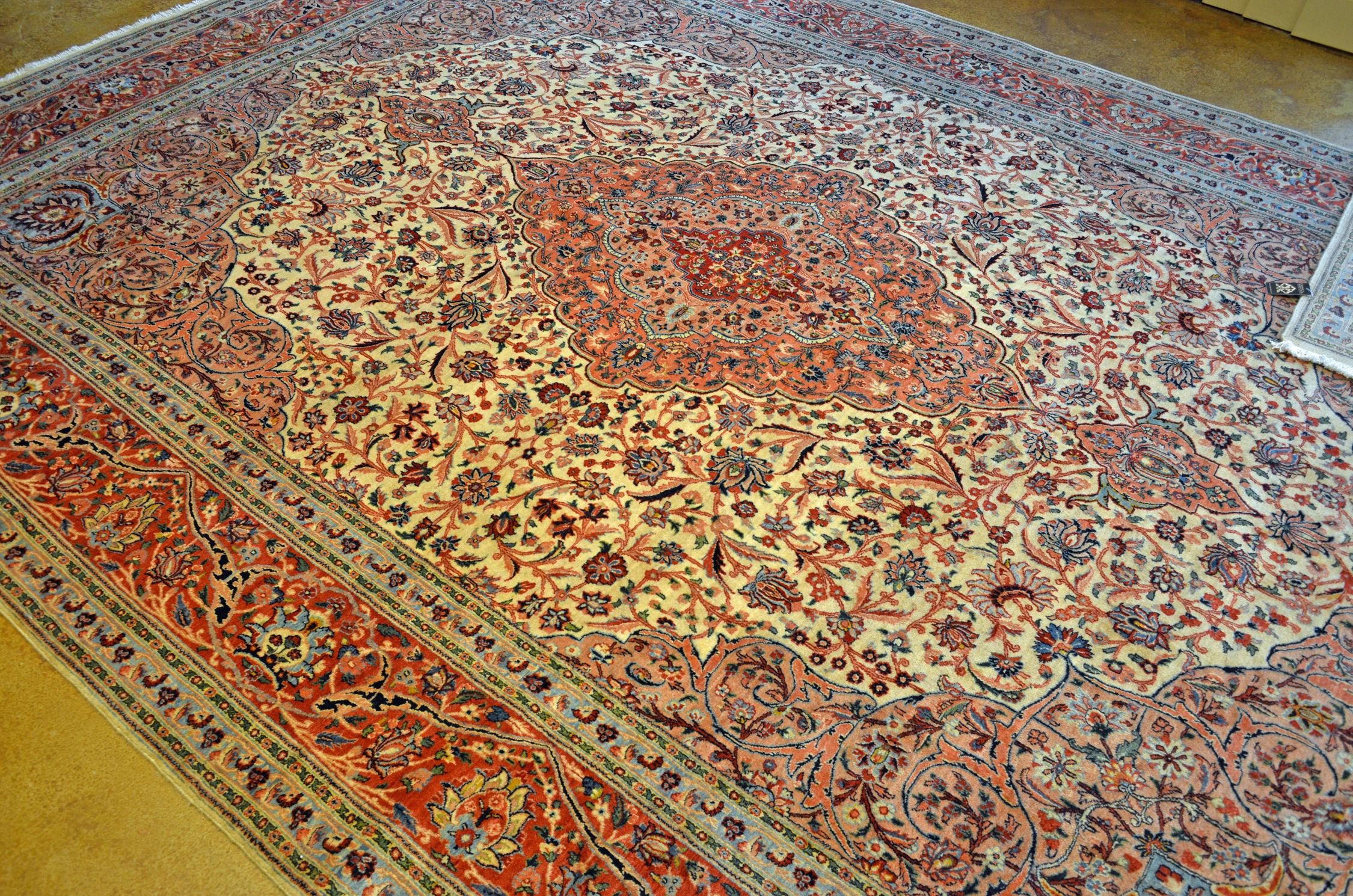 BT10751 Isfahan "Medallion" - Persian (Iran) handmade rug