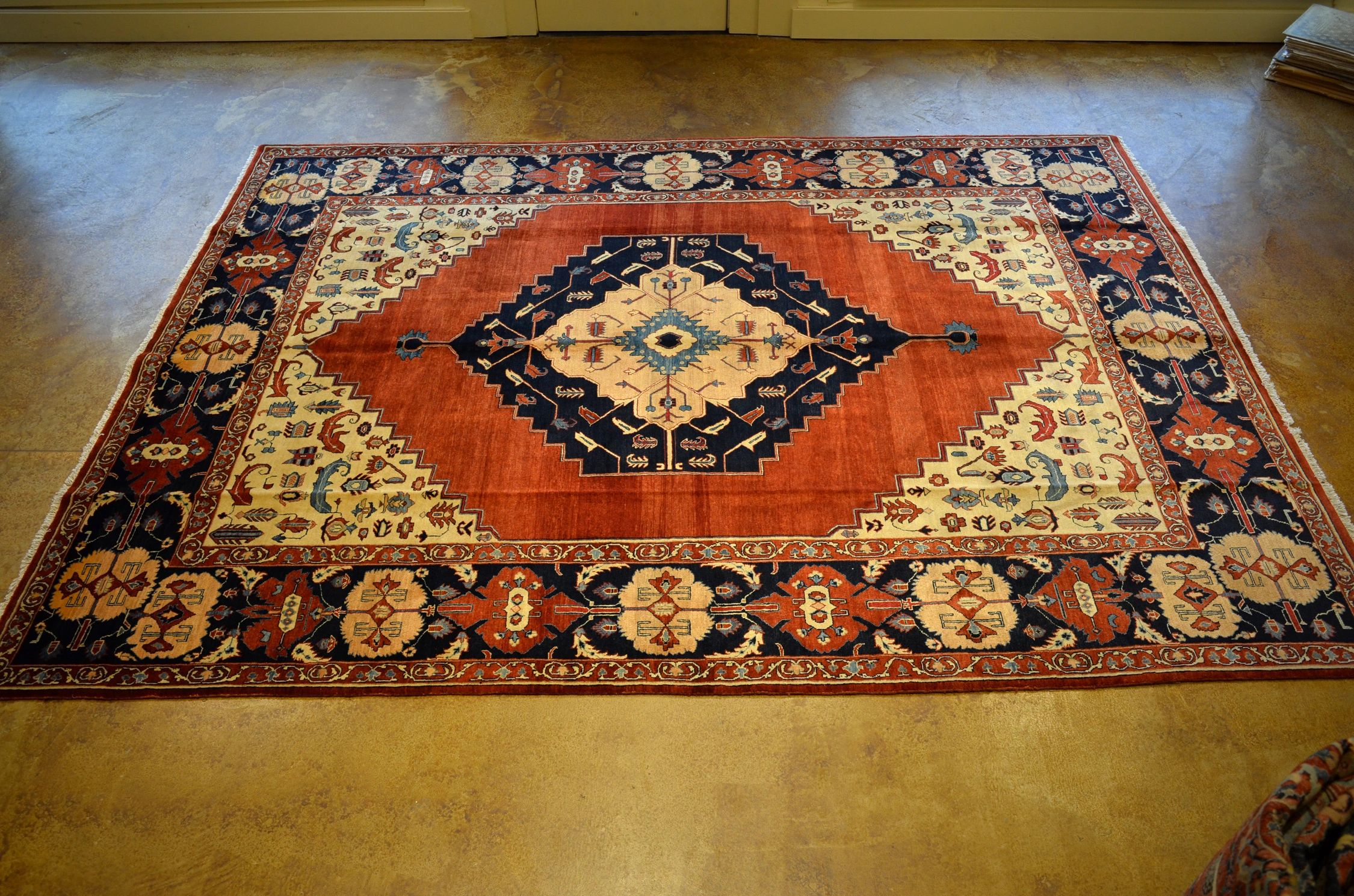 BT19215 Isfahan "Serapi" - Persian (Iran) handmade rug