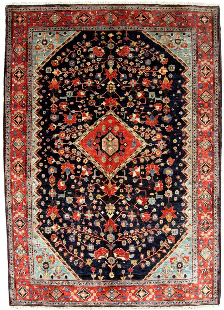 BT23066 Qashqai - Persian (Iran) handmade rug