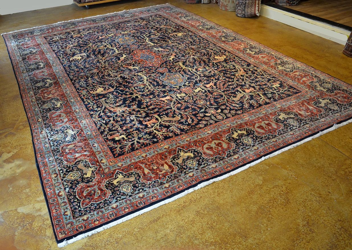 New Persian Isfahan recreation carpet