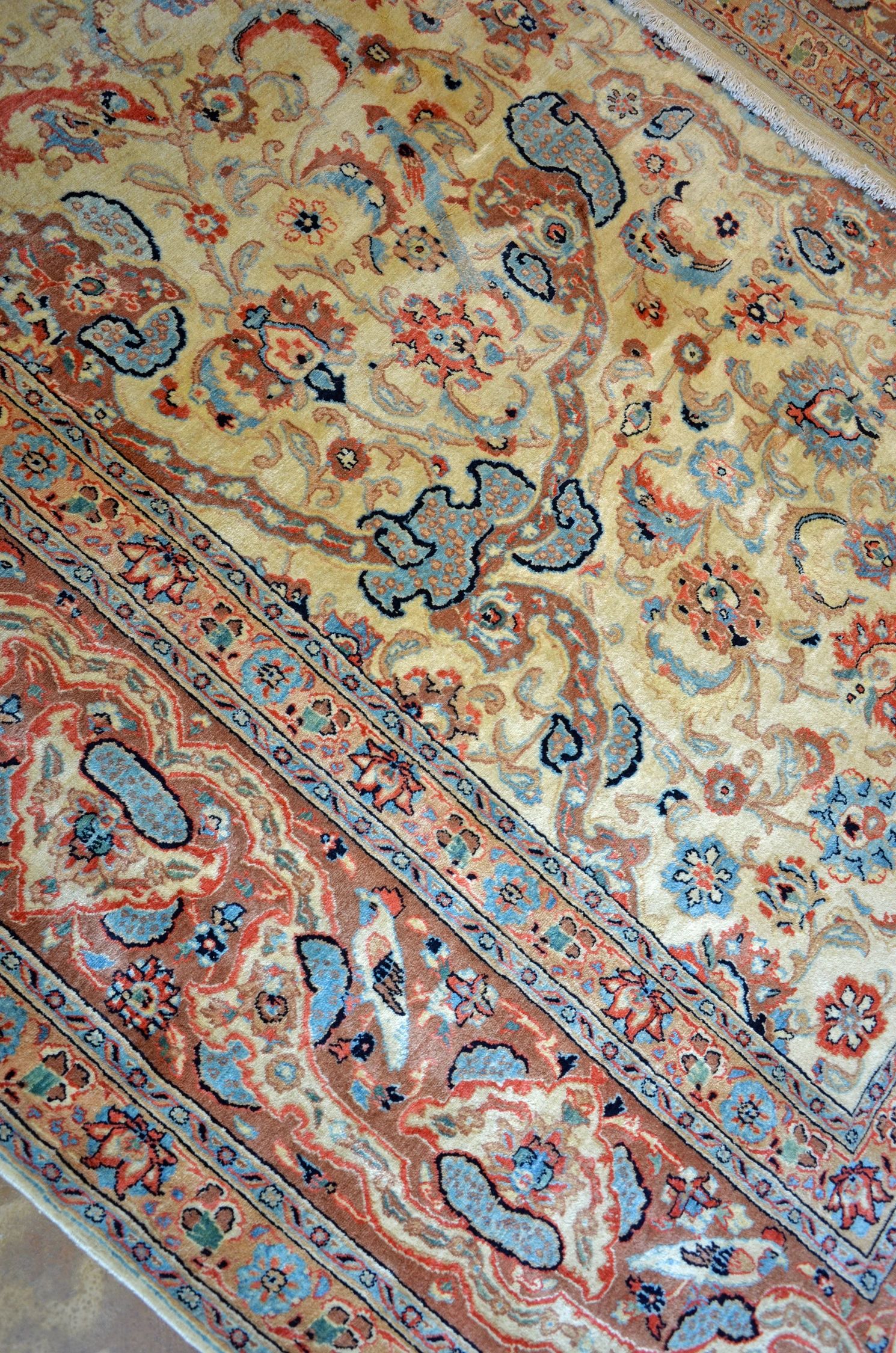 BT24172 Isfahan "Birds" detail photo