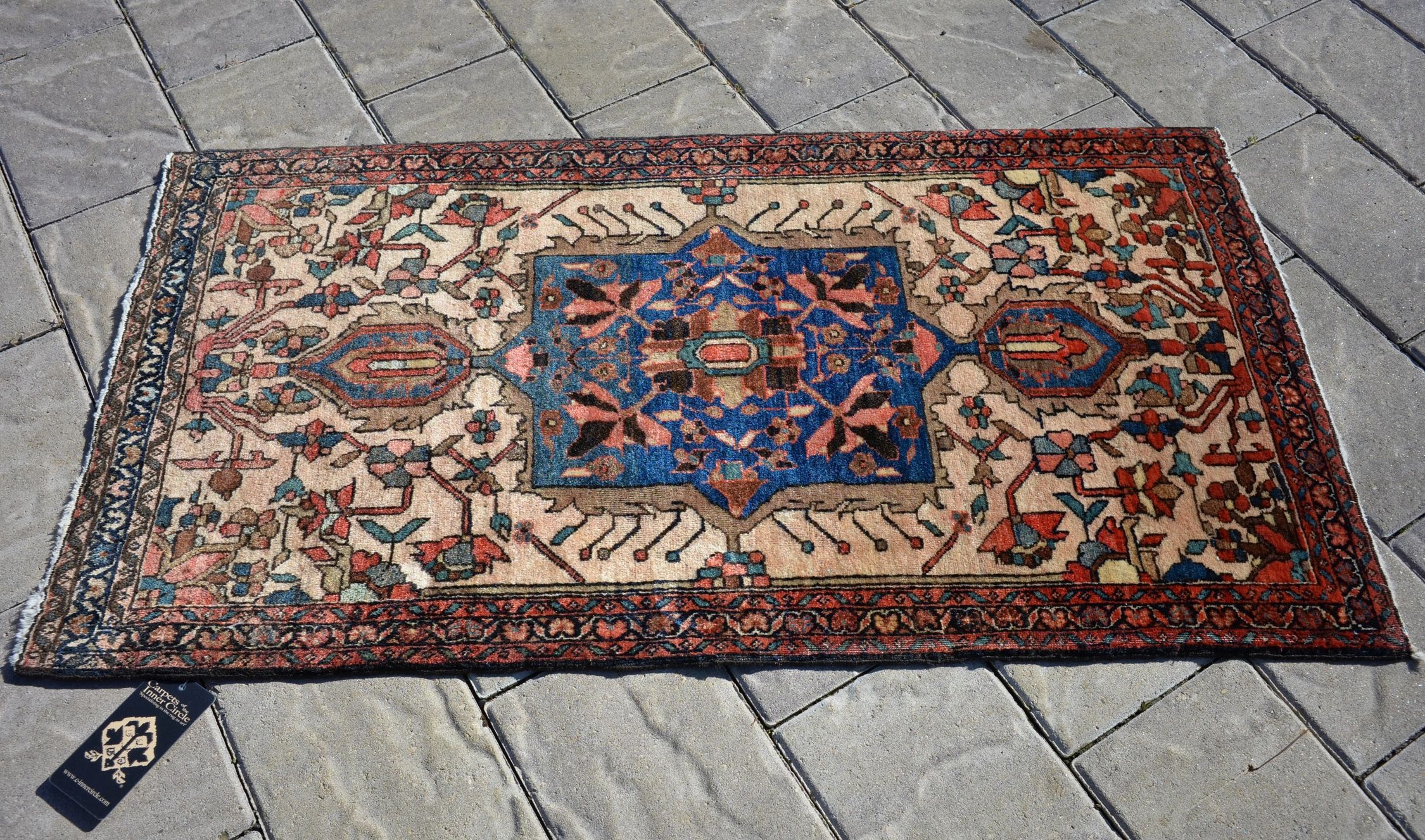 CC0127 Farahan Poshti - Persian (Iran) handmade rug
