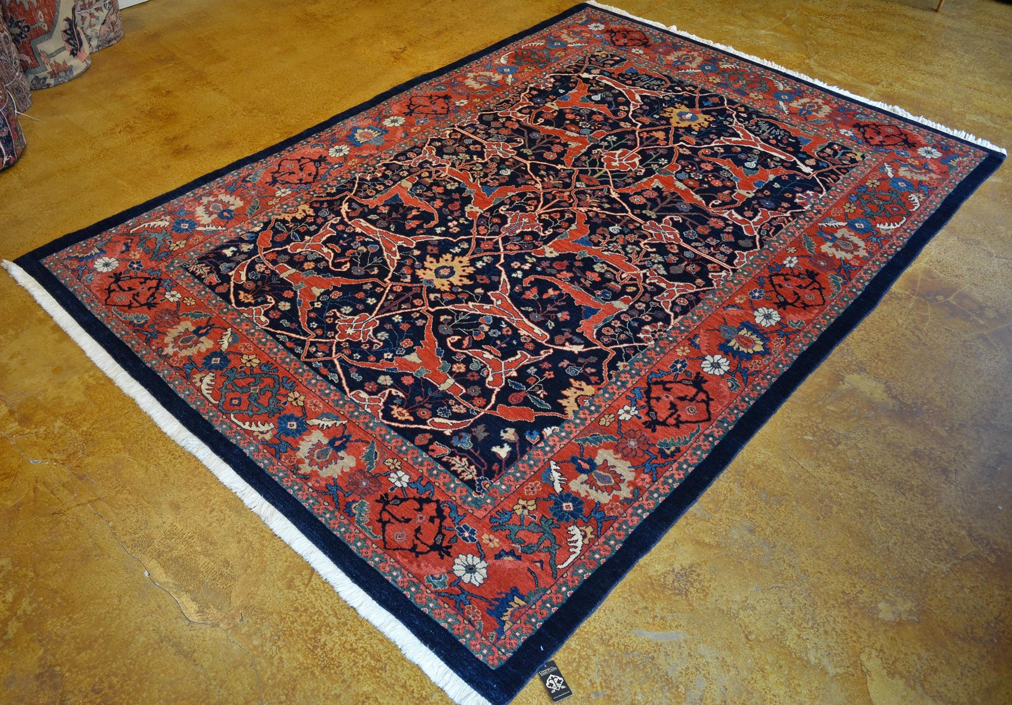 DS0213 Bidjar Carpet detail photo
