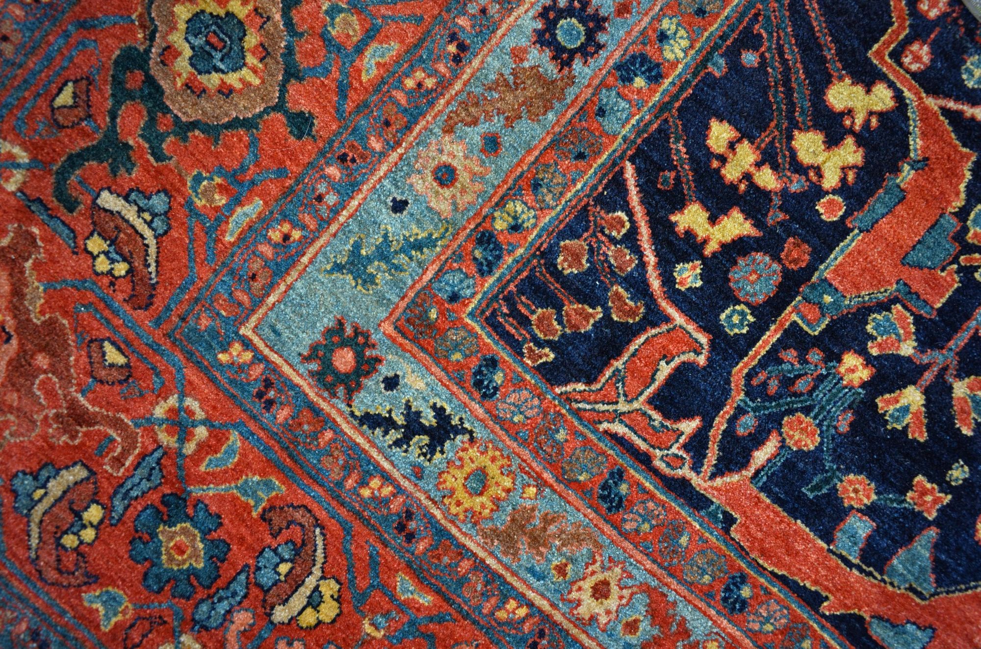 JR0118 Bidjar Carpet detail photo