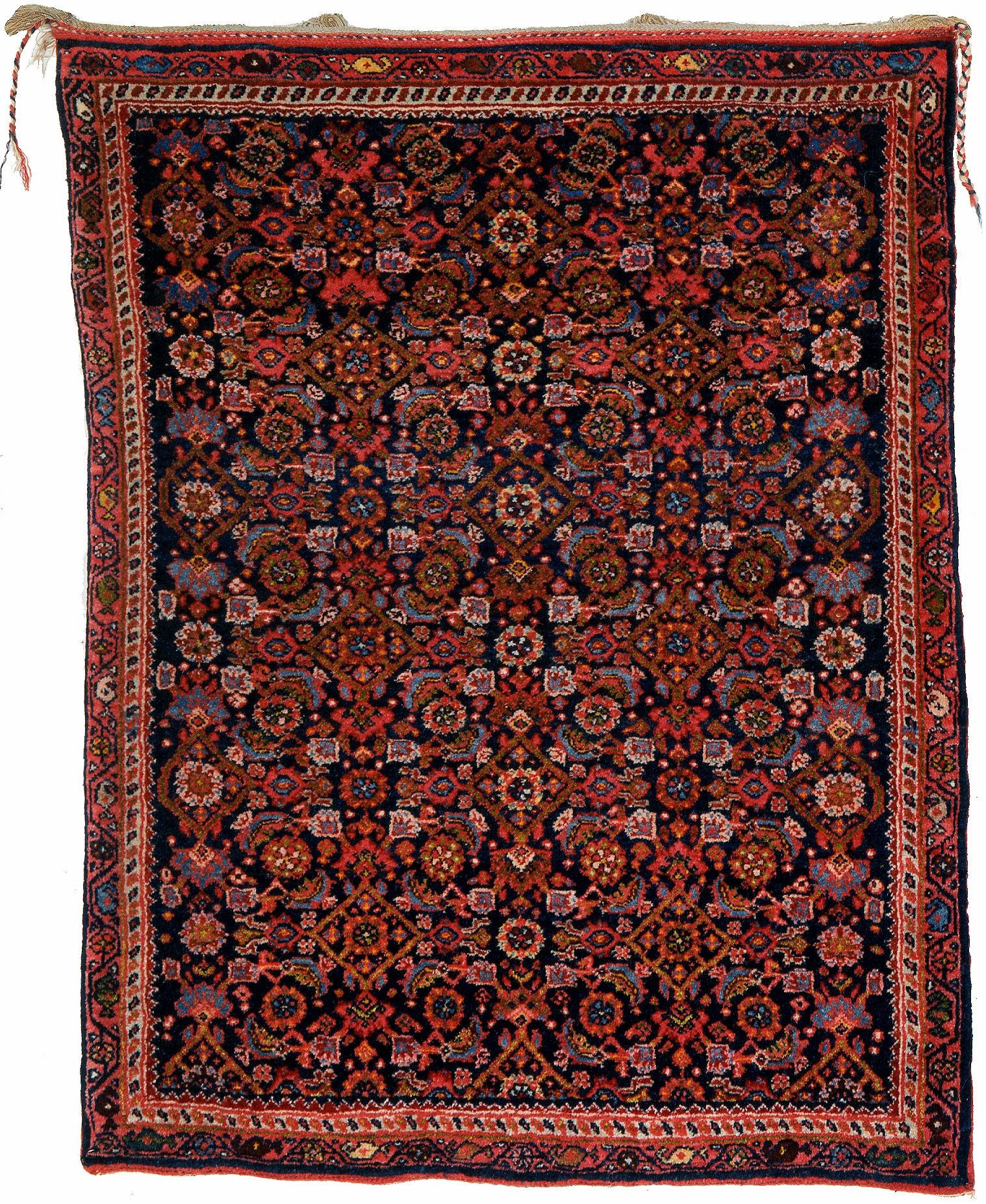 Antique Bidjar rug plate