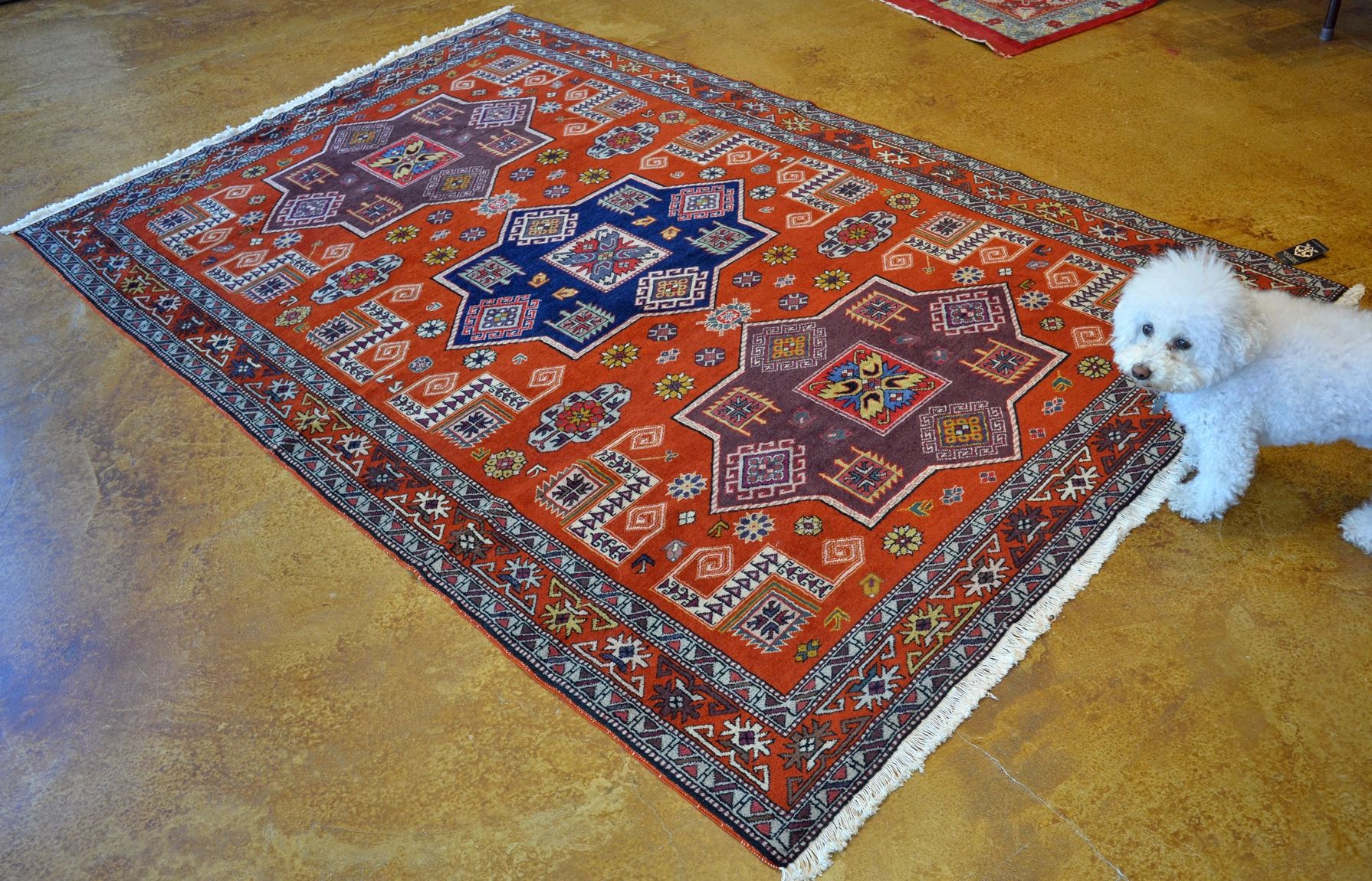 Caucasian Derbent rug, a studio special