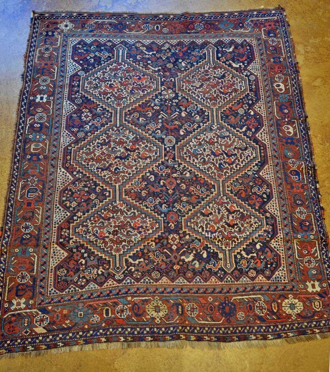 BA0530 Qashqai - Persian (Iran) handmade rug