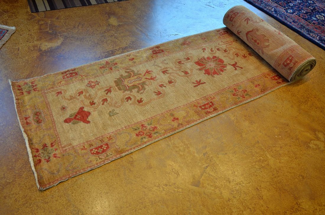 CB0107 Oushak - Turkish (Anatolian) handmade rug