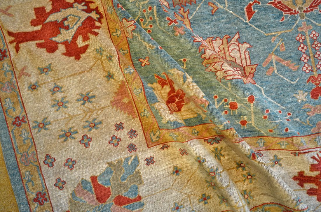 CB0742 Oushak detail photo