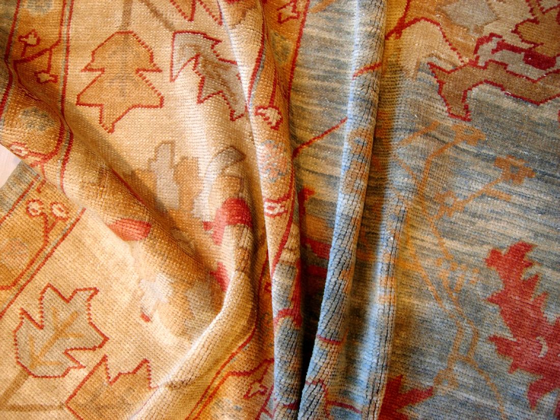 CB1022 Oushak detail photo