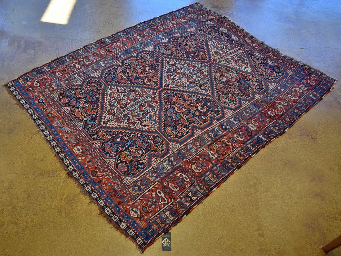 MB0609 Khamseh - Persian (Iran) handmade rug
